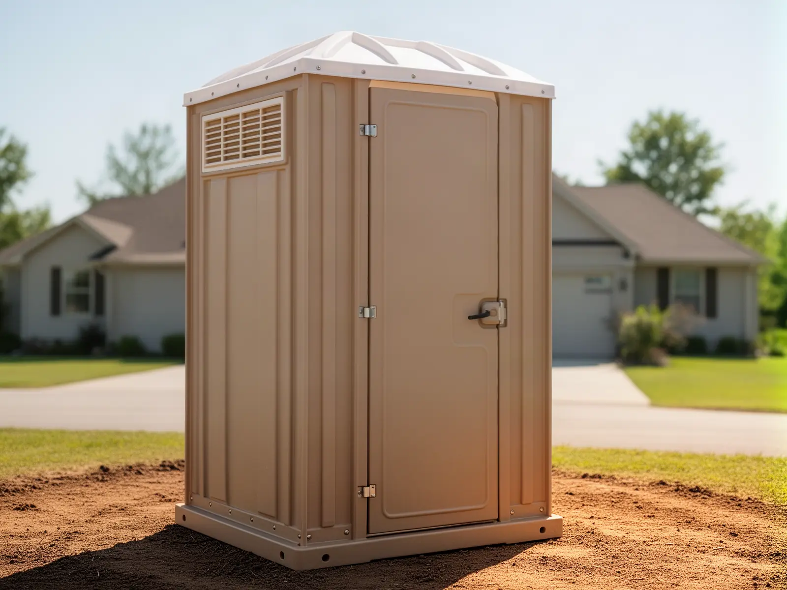 Clean porta potty unit from Davies & Schneider Porta Potty Rental in Tampa, FL